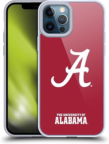 Miniatura 102 de Head Case Designs Funda de gel con logotipo oficial de la Universidad de Alabama UA [protección de grado militar] compatible con Apple iPhone 11