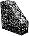 Design Ideas Brocade Magazine File, Black
