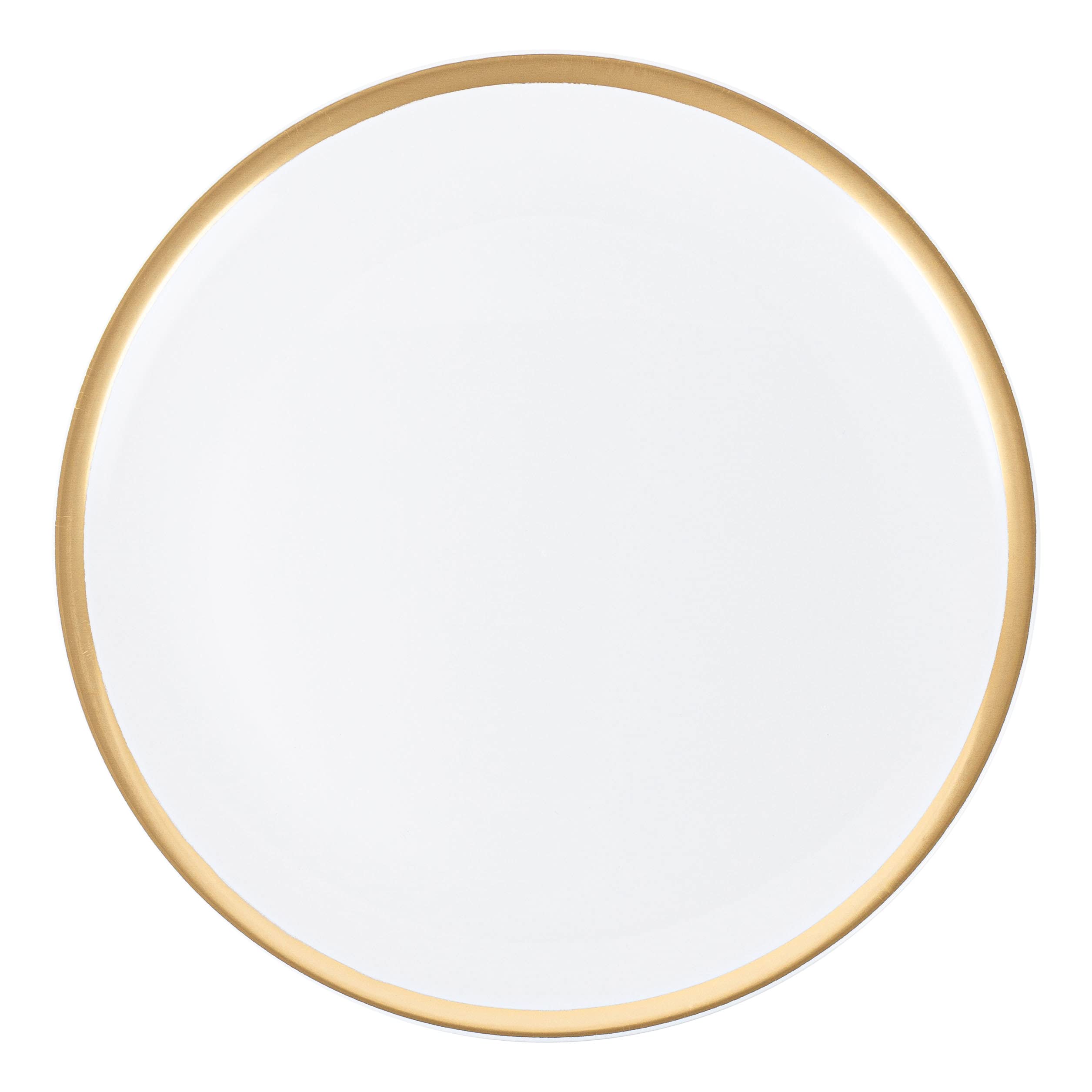 Plateau De Service Rond Vintage - 14 Kraft Quarry - Vinyle Plastique - Occasion