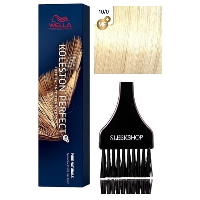 Buy Wella KOLESTON PERFECT ME+ Permanent Creme Haircolor Dye, 2 oz (with Sleek Tint Brush