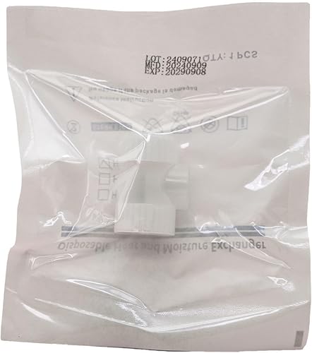 Miniatura 3 de 50 filtros de respiración para traqueotomía intercambiador de humedad de calor, HME de traqueotomía, esterilizado individualmente en paquete