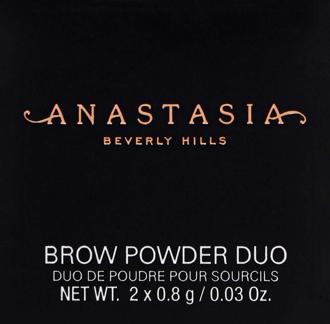 Anastasia Beverly Hills Brow Powder Duo 2 x 0,8 g, Dunkelbraun