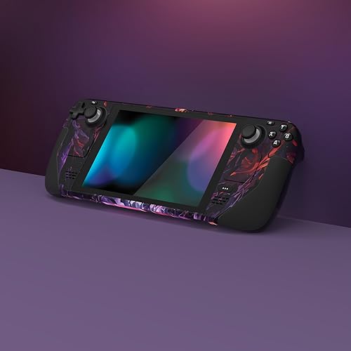 Miniatura 2 de PlayVital Juego completo de calcomanías protectoras para Steam Deck LCD, pegatinas personalizadas Cubierta de vinilo para Steam Deck OLED - Evil