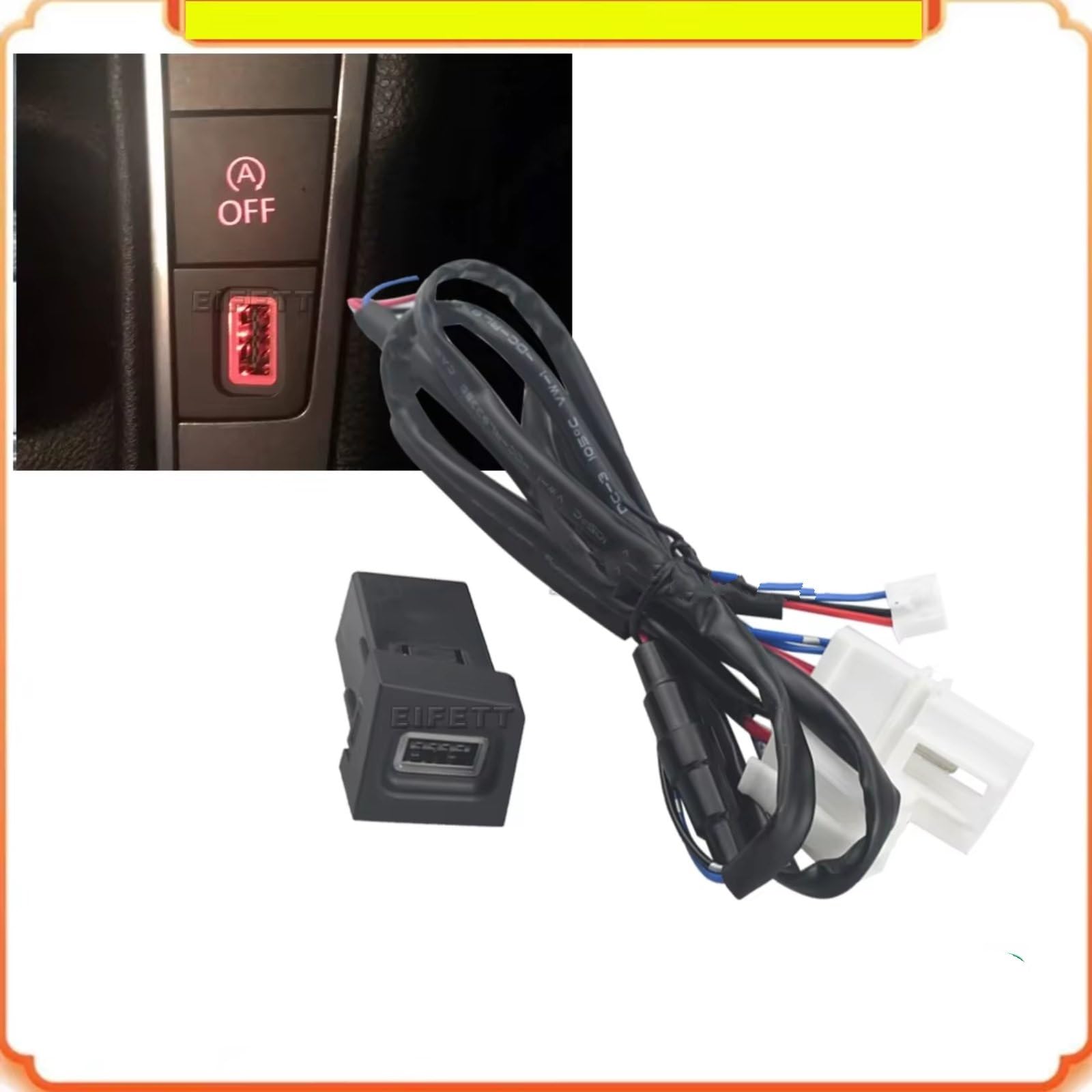 Porta USB Center Console Compatibile Con Per CC 2011 2012 Per Per Magotan B6 Interfaccia Auto Cavo Adattatore Caricabatterie Pulsante Uscita Adattatore Presa USB