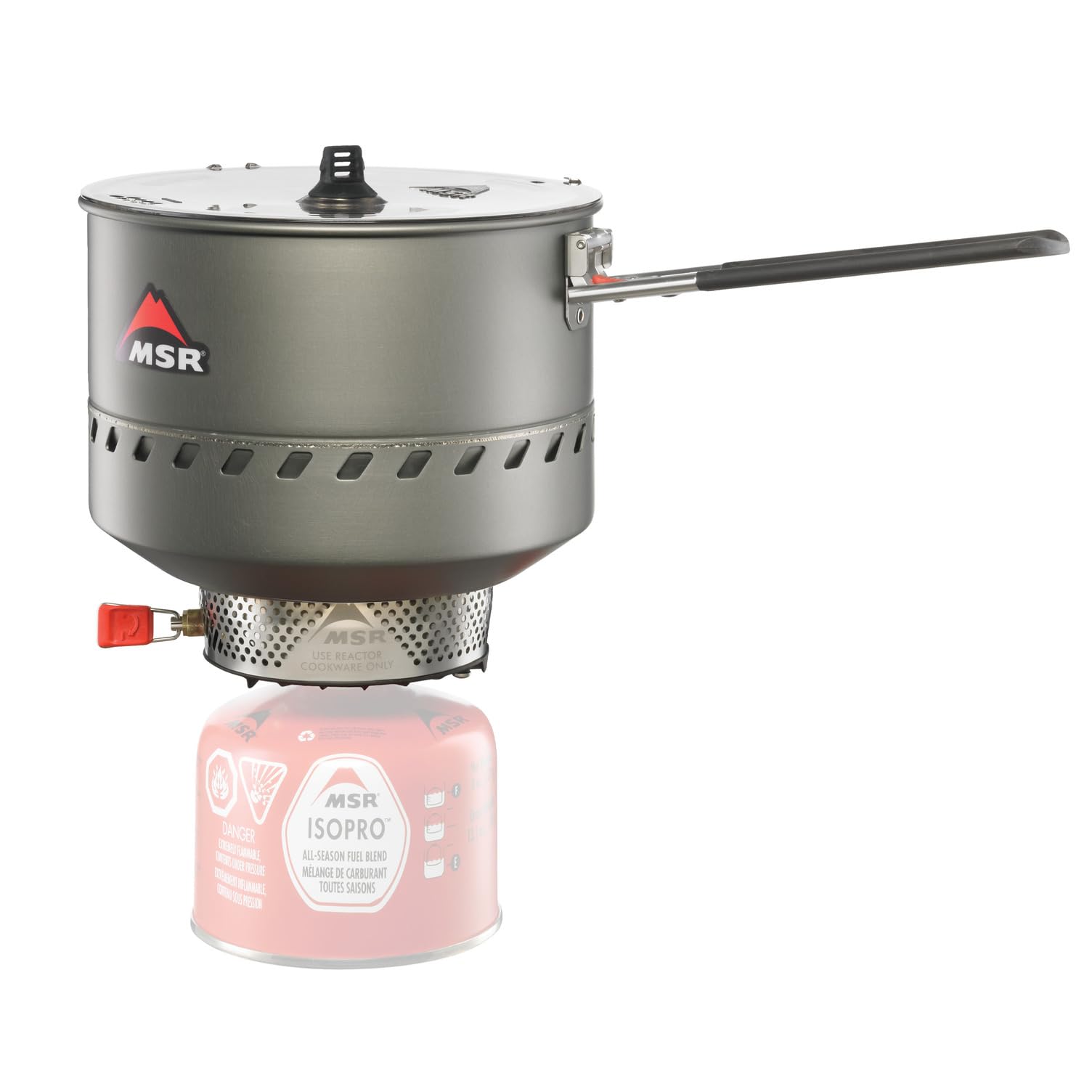 MSRストーブStoveシステムSystem REACTORリアクター1.7Lバーナー