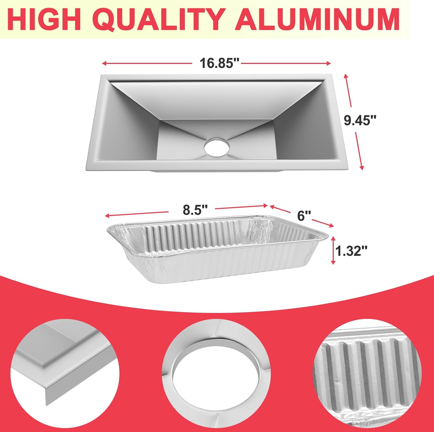 DcYourHome 99251 Grease Tray with Drip Pan Liner for Old Weber Spirit 200 Series Spirit E/S-200 Spirit E/S-210 with Side Control Panel, Spirit 500 Grease Tray for Weber Genesis Silver A Grill Parts