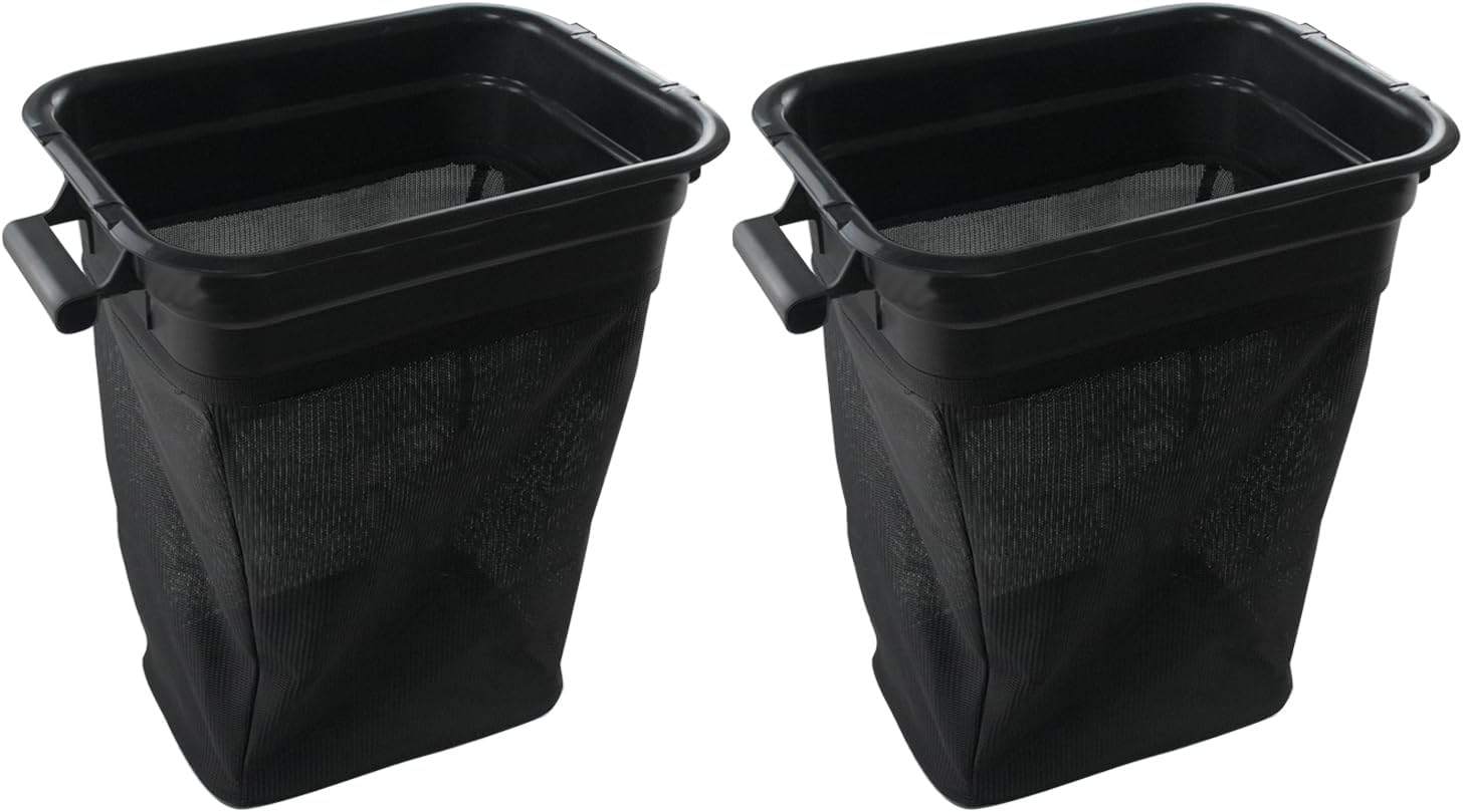 2x 532400226 Universal Grass Catcher Bagger Container Compatible with Husqvarna AYP Craftsman Poulan Weed Eater Lawn Mower Tractor 30”–61” Decks Dual Triple Bag Collection System Rep 400226 960730028