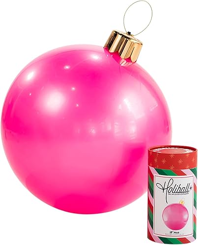Miniatura 36 de Holiball Adorno inflable de vacaciones, decoración definitiva para interiores y exteriores, reutilizable y apto para almacenamiento, para bodas
