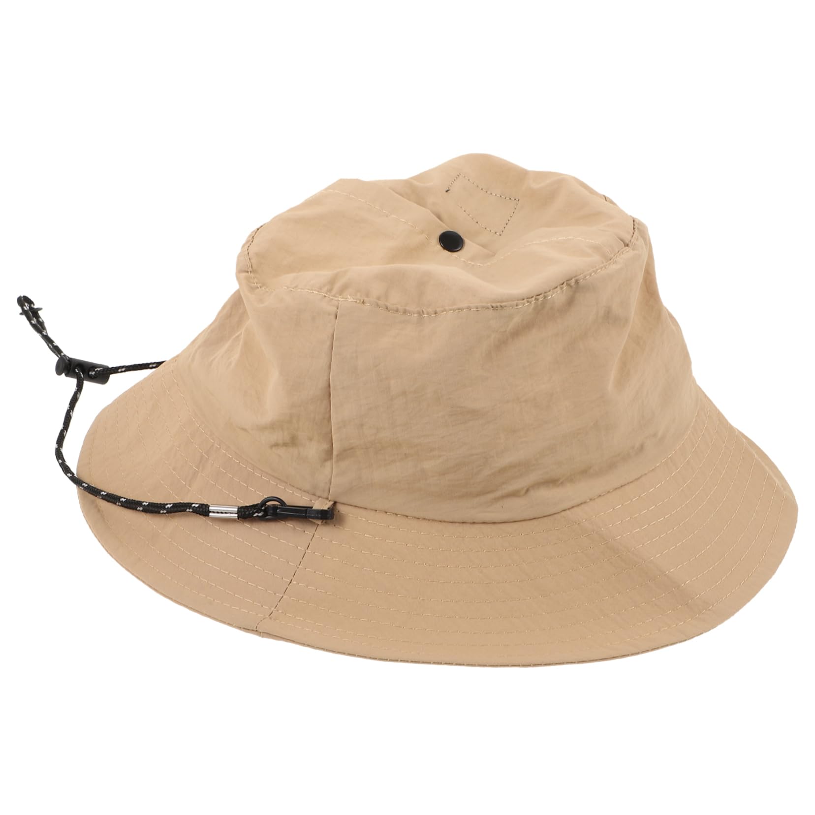 TOVINANNA Breathable Foldable Bucket Hat for Summer Sun Lightweight Casual Fisherman Hat for Men and Women for Beach Parties and Outdoor Activities Khaki