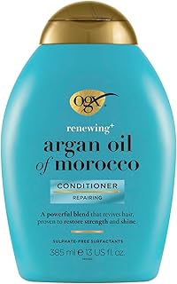 OGX Renewing + Argan Oil of Morocco Conditioner (385 ml), regenerierende Haarspülung mit marokkanischem Arganöl, Haarpfleg...