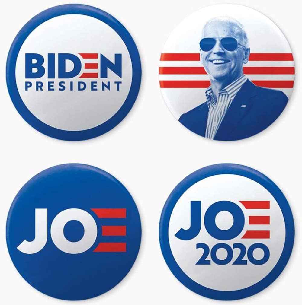 Joe Biden for President Button Set