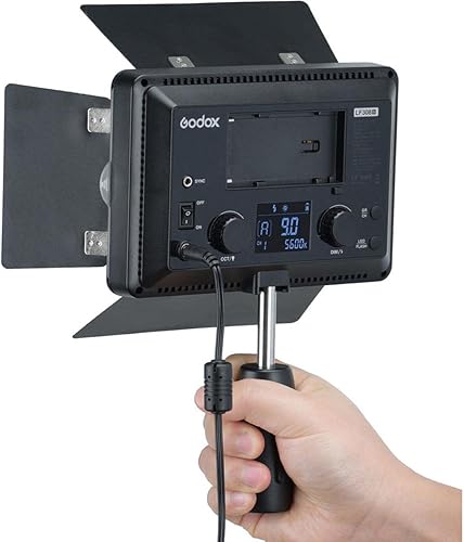 Miniatura 4 de Godox LF308Bi Temperatura bicolor LED Flash Luz de Fotografía Lámpara de relleno Luz de video 3300K-5600K 18W Smartphone APP2.4G Control inalámbrico