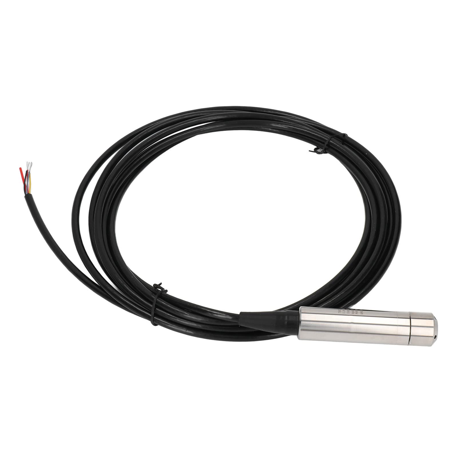 Sensor de Nivel de Agua, Sonda de Acero Inoxidable 10 30V DC Grado de Protección IP68 Transmisor de Nivel de Líquido con Línea de Salida M14 para Equipos Hidráulicos (Cable de 10 m 393,7 pulgadas