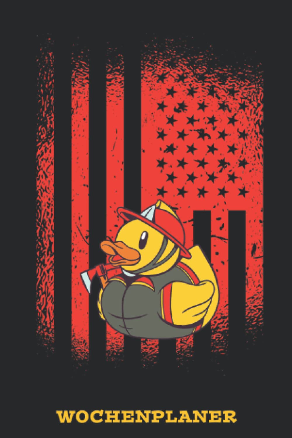 Silvana van RoesselenWochenplaner kein Datum: Terminplaner für 52 Wochen | integrierter Prioritäten- und Aufgaben-Organizer | A5 Wochenplaner undatiert | Badeente Feuerwehr US