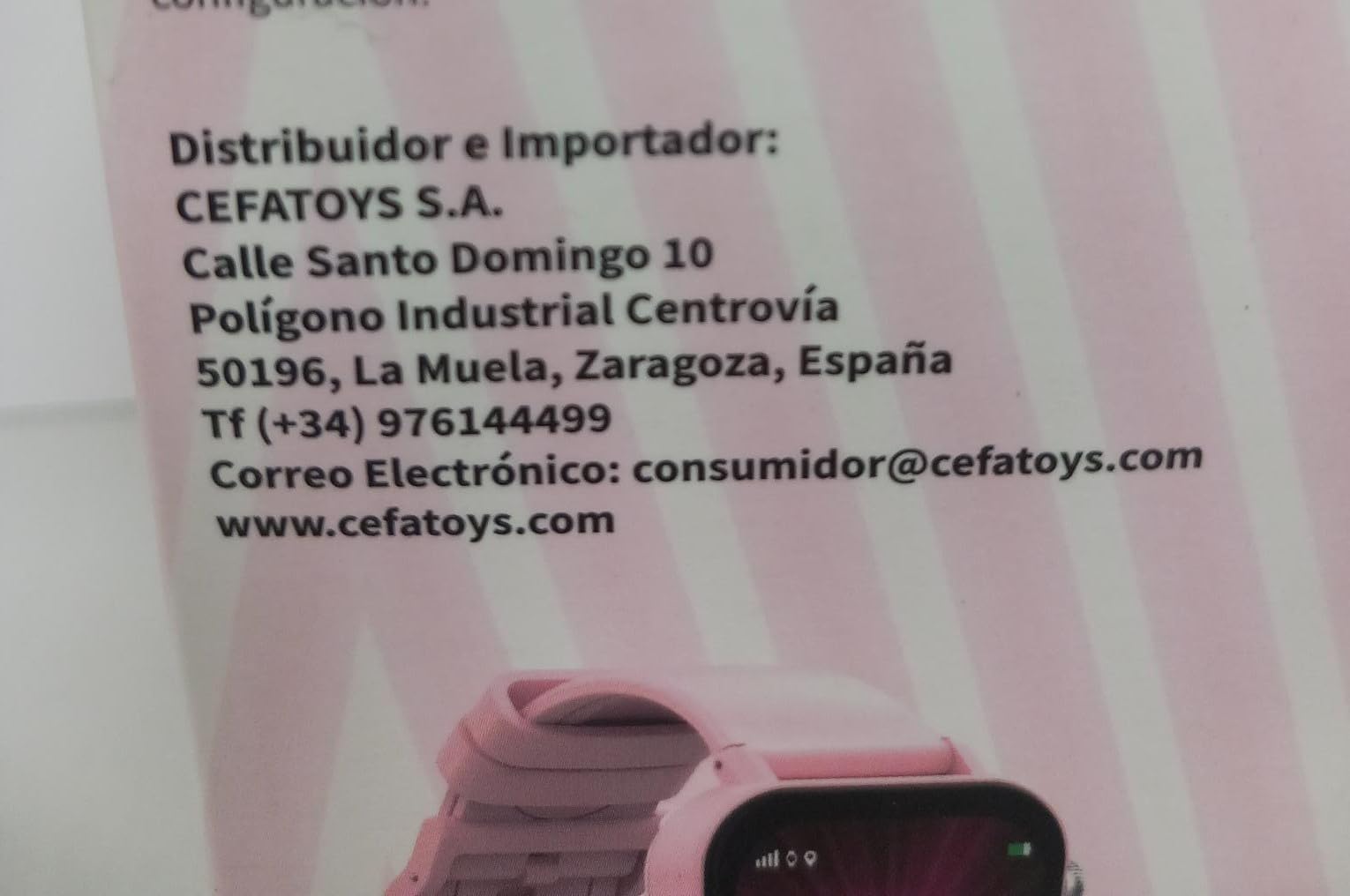 Cefa Toys - Reloj Inteligente Holawatch X Plus Pink Android, con 4G LBS/WIFI, GPS, Tarjeta SIM, Cámara, Juegos, Llamadas, Videollamadas, Whatsapp, Medidor de Pasos, Correa Extra, Protector de Pantalla
