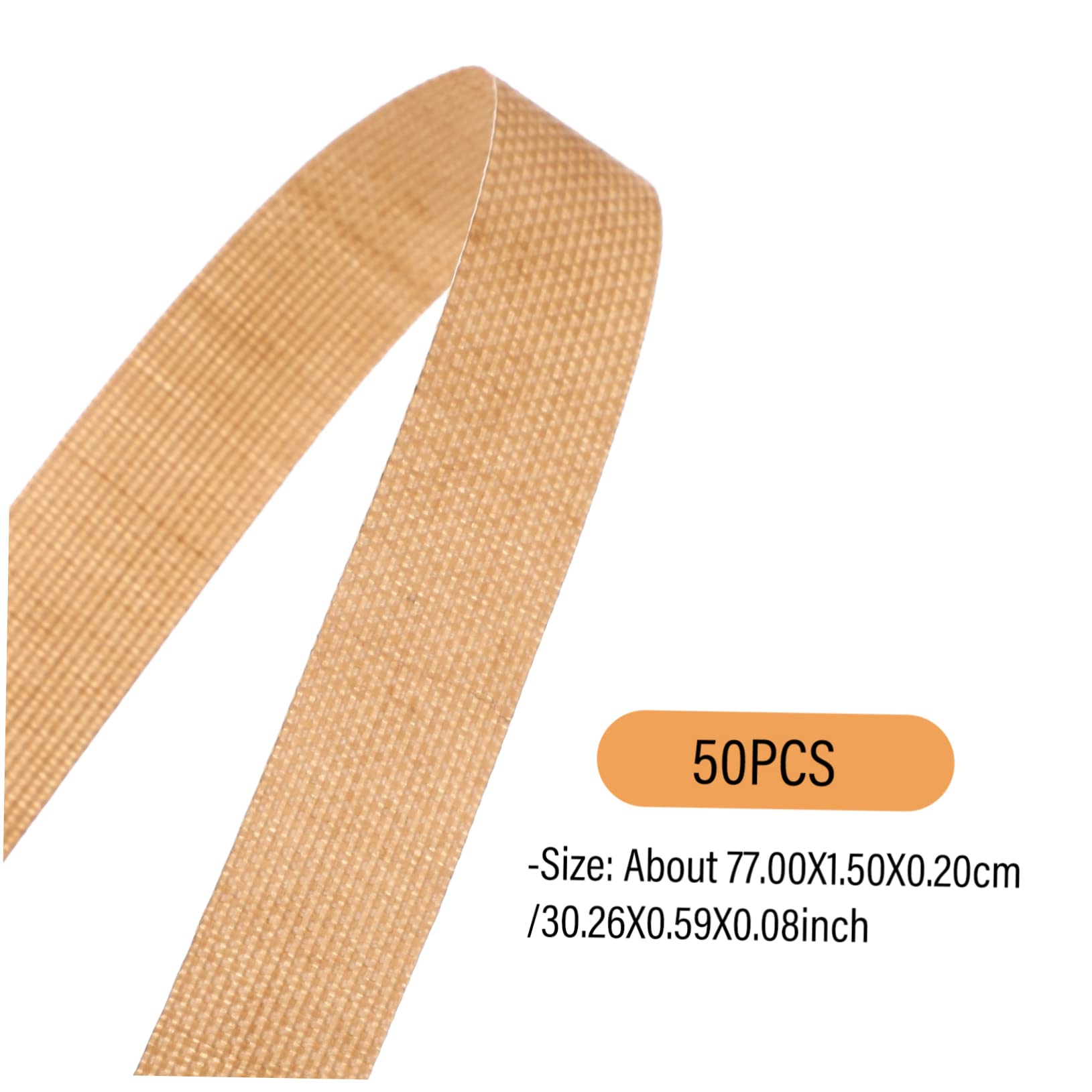 BRIGHTFUFU 50 Pcs Continuous Band Sealer Tape Jointless Sealing Belt for High Temperature Applications Tpfe Material for Film Sealing Machines Smooth Edges and Rounded Corners
