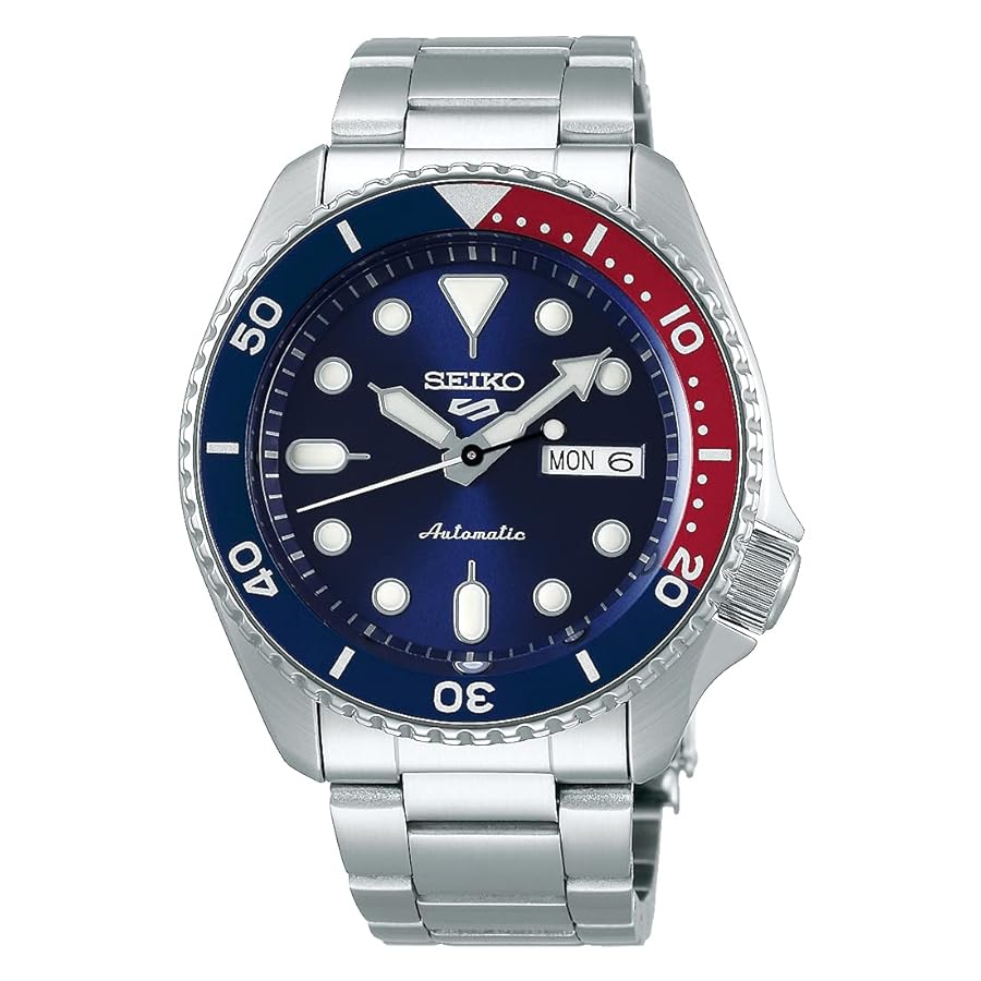 SEIKO 自動巻きスポーツウォッチ 青 SEIKO セイコー 5SPORTS 5スポーツ SBSC003 [SKX Sports Style