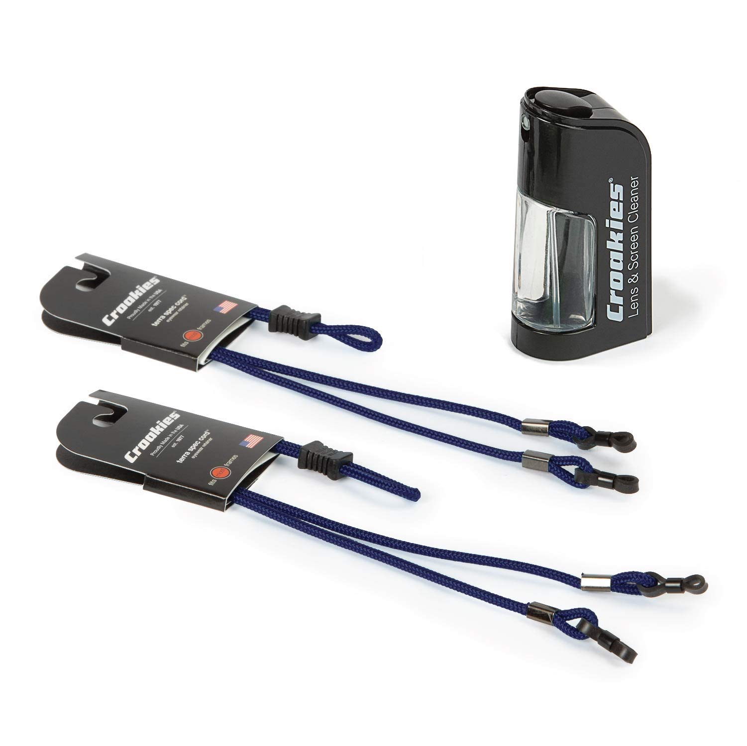 CroakiesTerra Spec Cords Adjustable Sport Eyewear Retainer (Two-Pack)