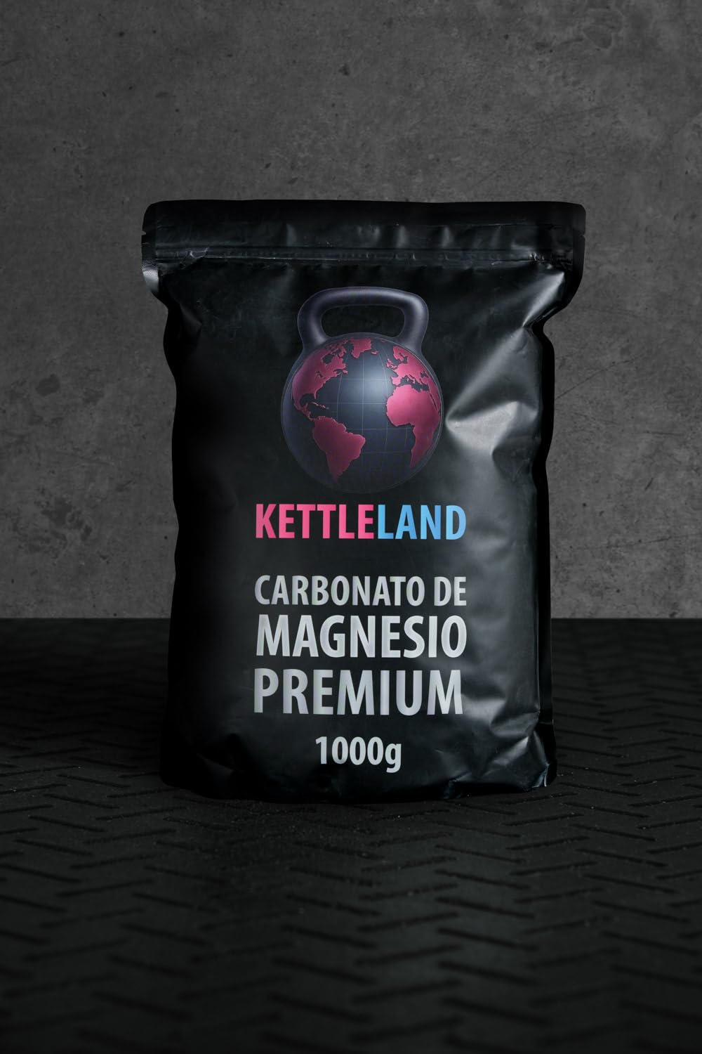Magnesio en Polvo 1 kg para Gimnasio, Crossfit, Escalada y Kettlebell – Chalk Profesional de Agarre Máximo, Absorbe el Sudor, Calidad Competición