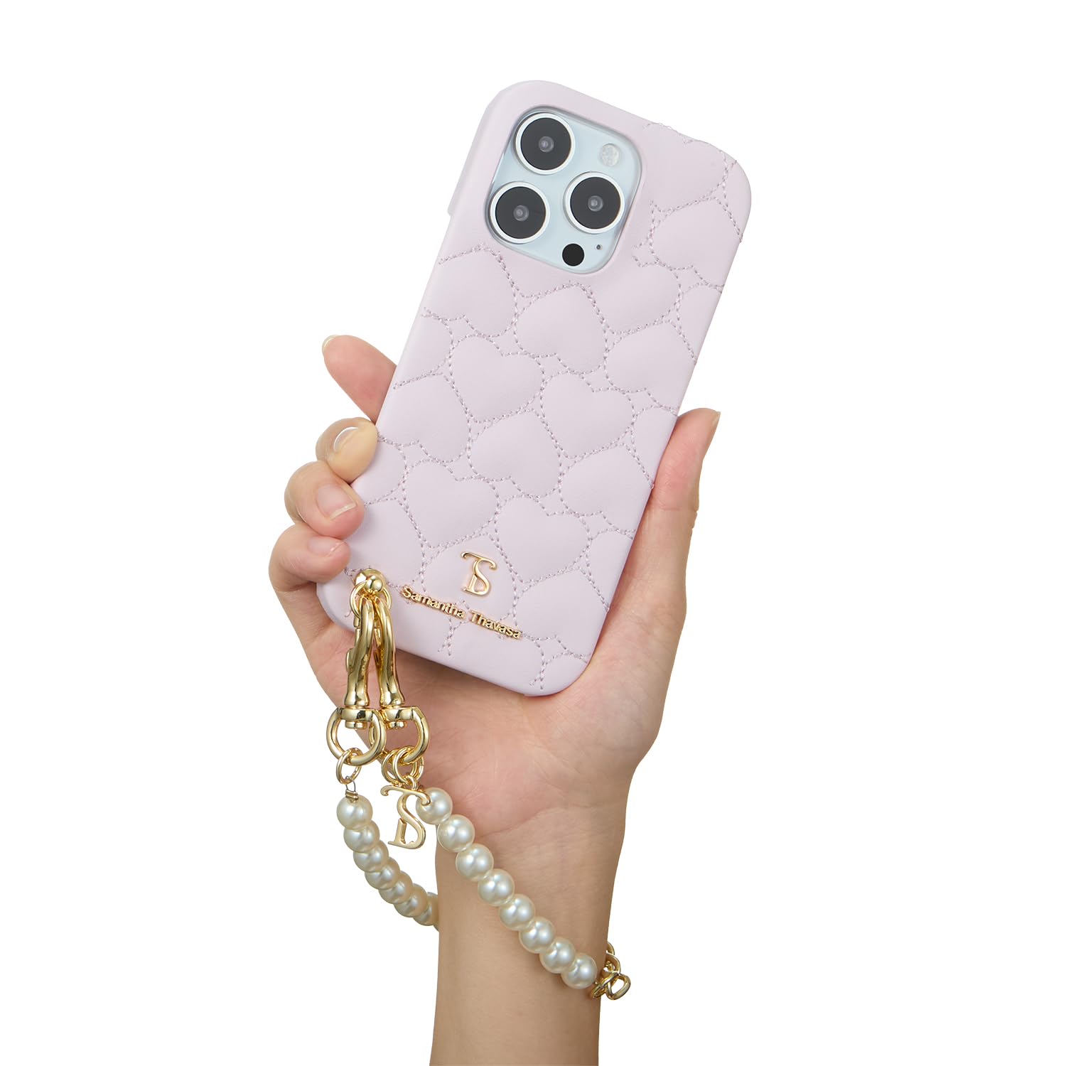 Amazon.co.jp: [Samantha Thavasa] iPhone 16 Pro ケース 背面型 Wrap 