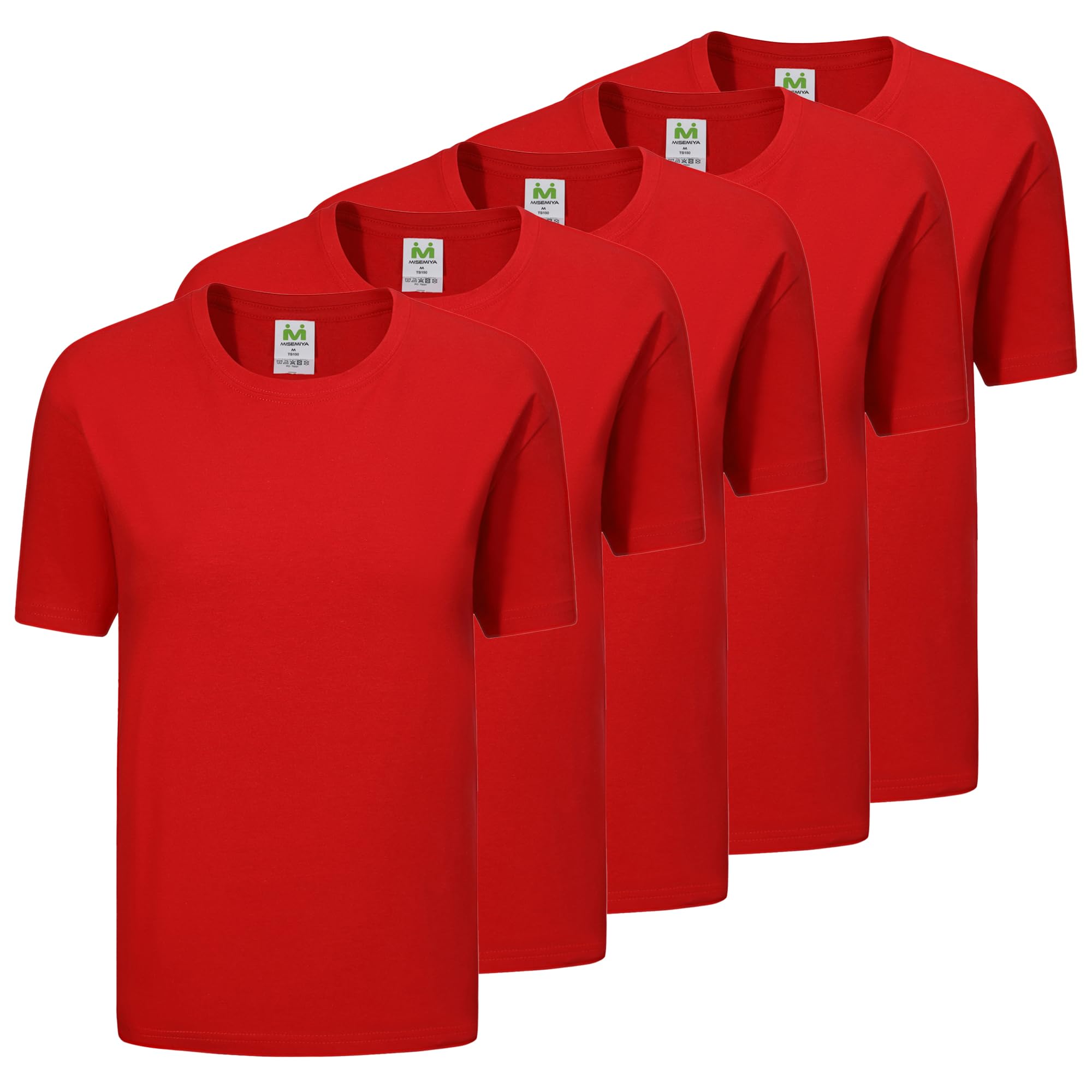 Paquete de 5 Unidades - Camiseta con Mangas Cortas 100% Algodón - 5-TS135 — view 6