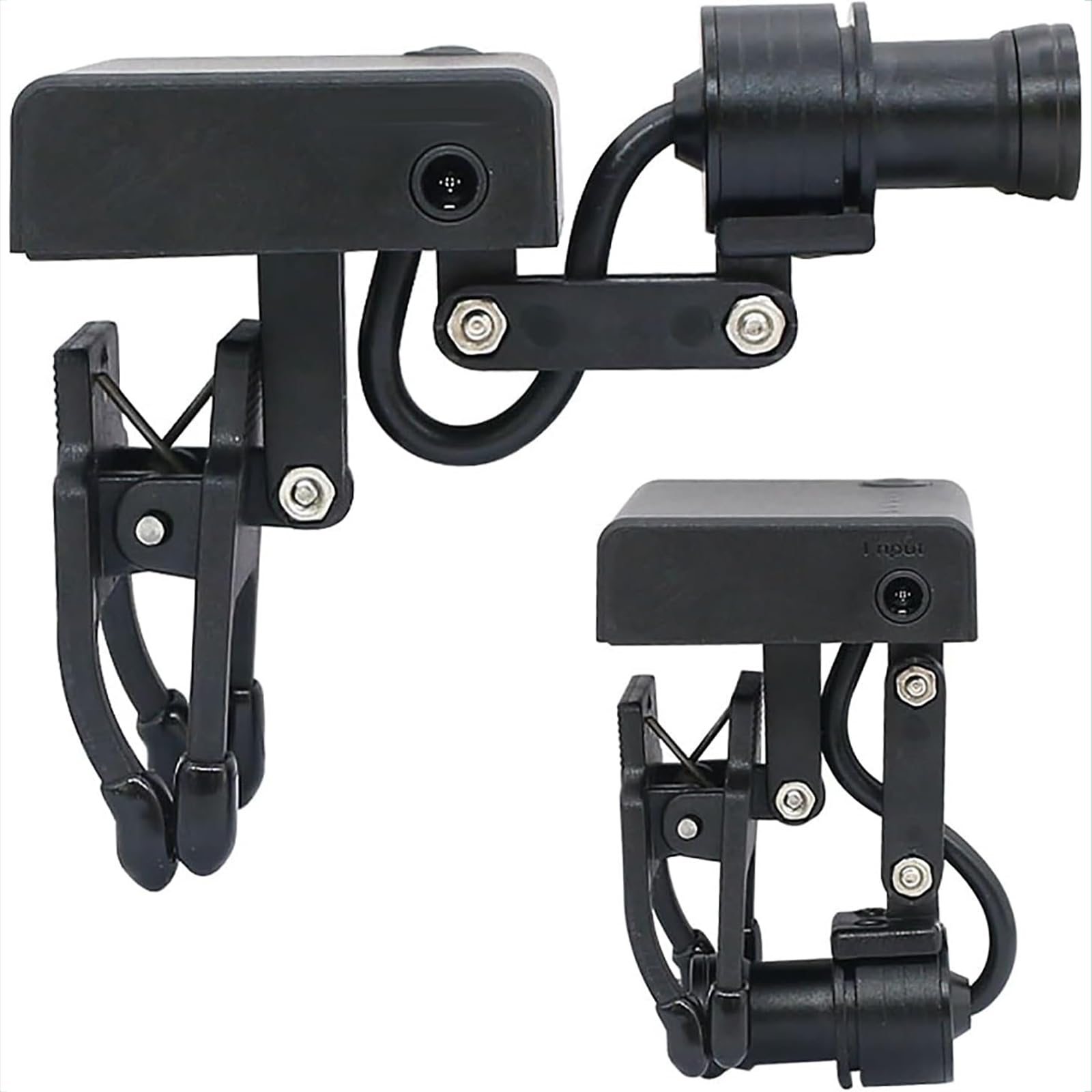 Lampa stomatologiczna, bezprzewodowa lampa stomatologiczna montowana na głowie 5 W żółty filtr, 4 poziomy jasności/intensywność: 15 000-30 000 luksów, stosowana do higieny jamy ustnej