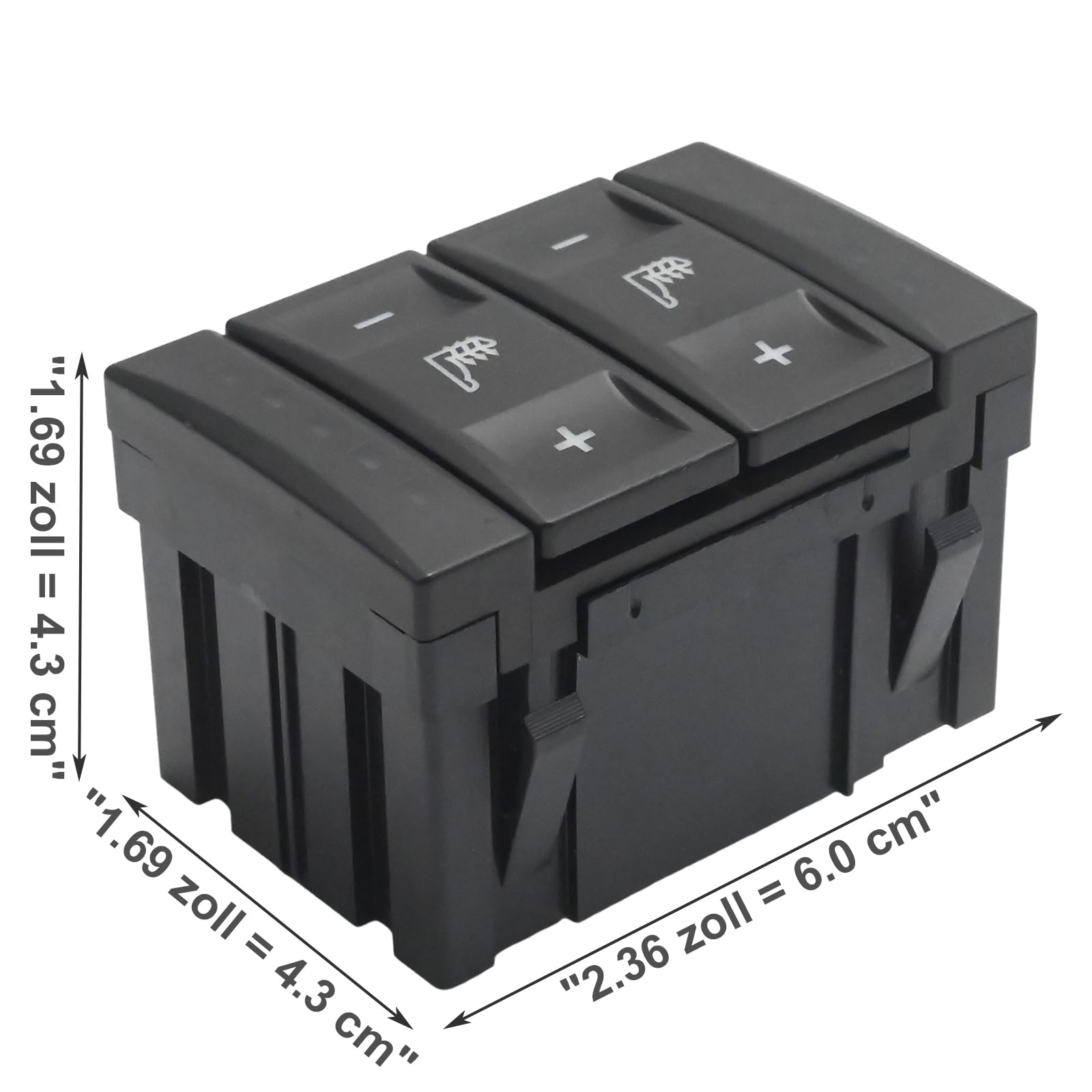 6M2T-19K314-AC - Interruttore elettrico di ricambio per Ford Mondeo MK4 2007-2010, ricambio per Ford S-MAX 2006-2010, sostituisce BS7T-19K314-AB