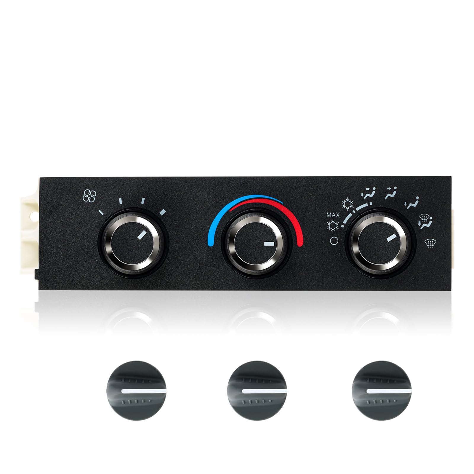 599-217 Heater A/C Control Switch Air Conditioning Climate Control Module Panel Compatible for Chevrolet Express Kodiak Astro 1996-2020 GMC Savana Safari Topkick 1500 2500 3500