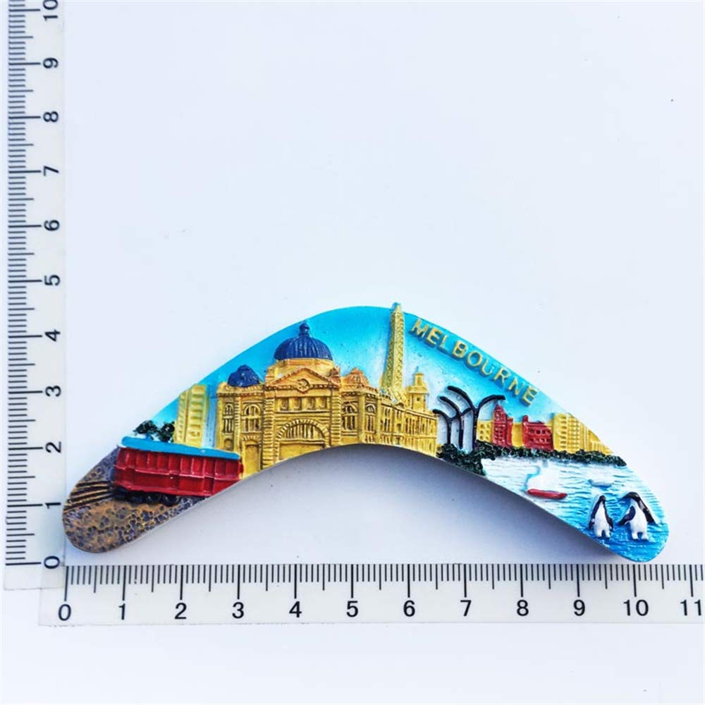 Calamita Da Frigorifero 3D Sydney Australia - Souvenir In Ceramica, 9x7 Cm, Fatto A Mano - 2