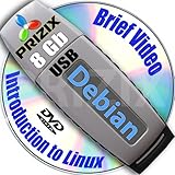 Lauréat du Prix de Linux Debian système d'exploitation cannelle, comprend à la fois la version DVD USB direct et complet avec ensemble complet d'applications pour les ordinateurs de bureau, portables et serveurs