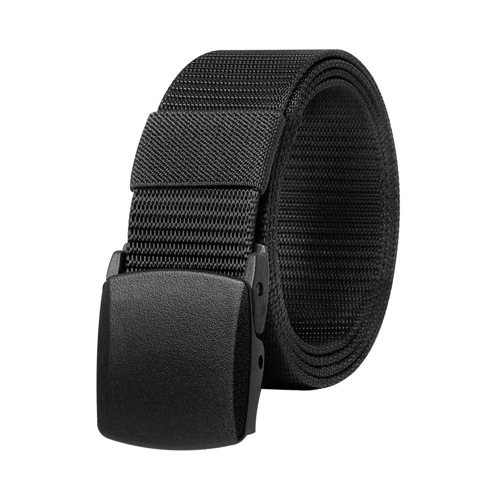 Cintura Tattica Uomo In Nylon 1000D Con Fibbia In Plastica, Regolabile, Senza Metallo, 125 Cm X 3,8 Cm, Per Uso Quotidiano E Lavoro