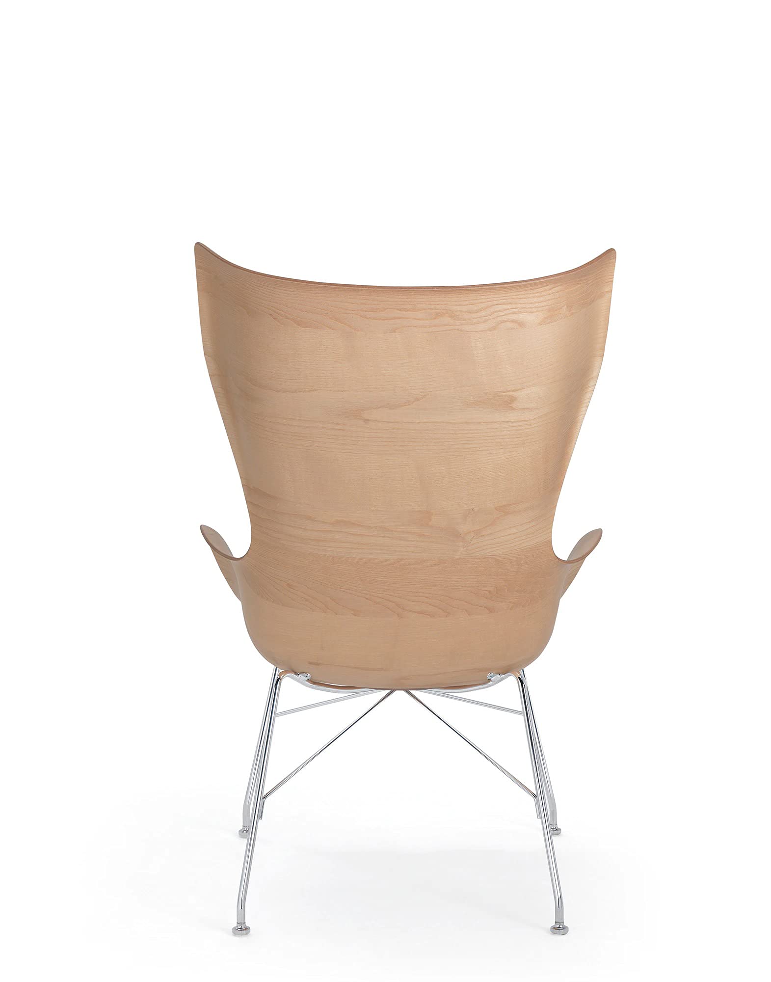 Amazon｜Kartell(カルテル) チェア 『K/WOOD Ash Leather(Kウッド