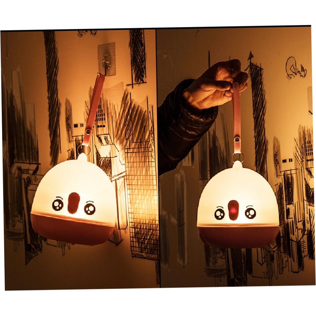 Proyector de luz nocturna con forma de pez, luz LED, 4 modos, giratorio, apto for niños y niñas