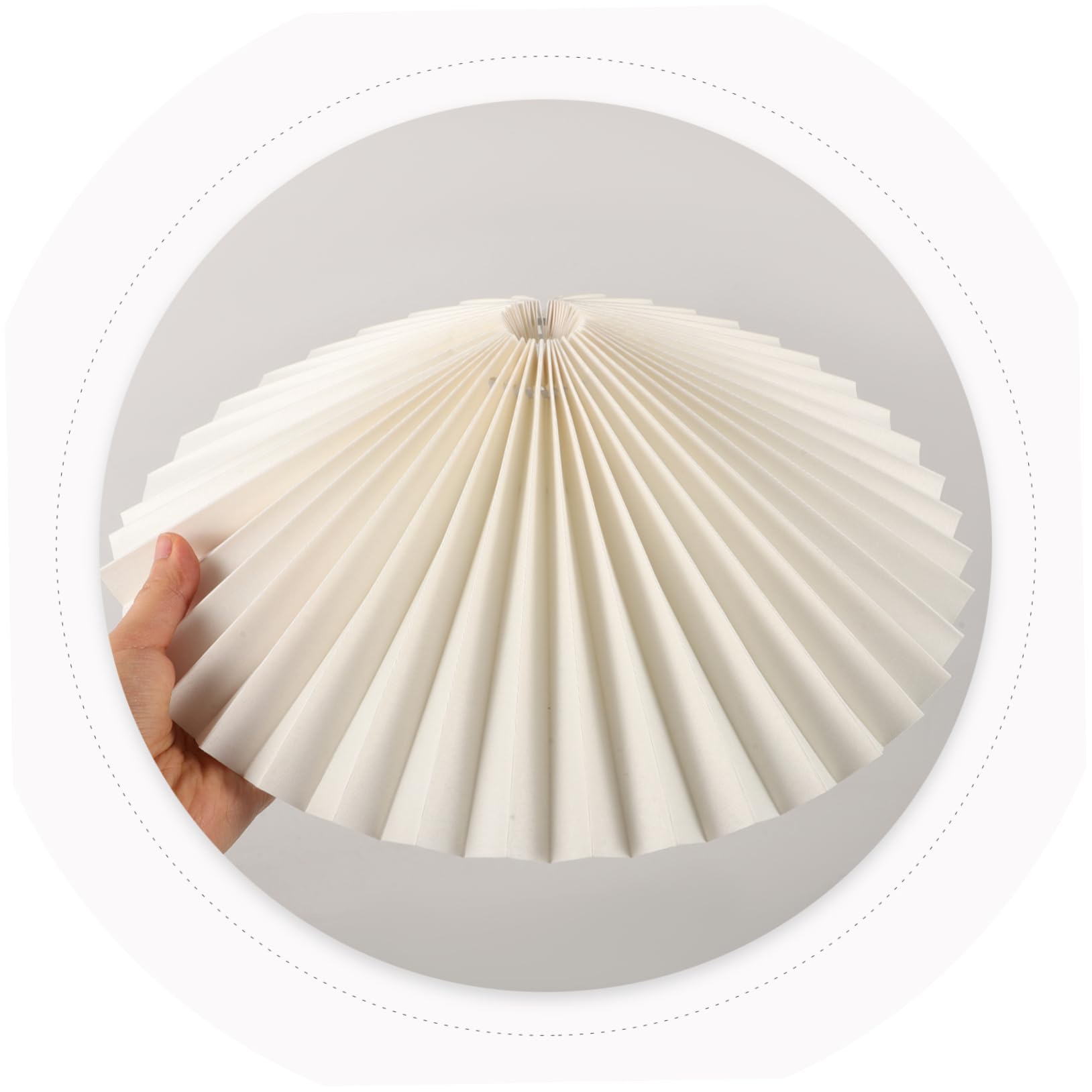 Accessoire Luminaire E27 Abat-Jour Cylindrique Tissu Coton Fait Main - Rouge, 35x23 Cm, Pour E27 Abat-jour E27