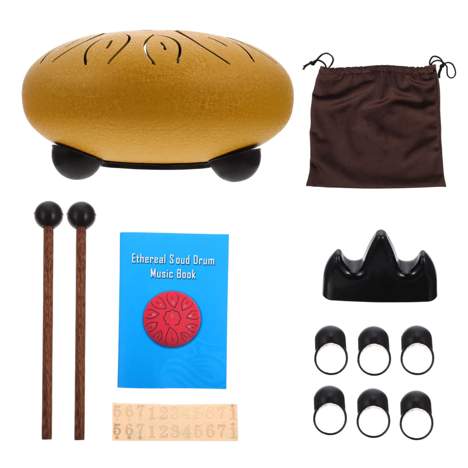 Instrumento de Lengüeta de Acero Instrumento Musical de Percusión de Lengüetas para Principiantes para Practicar en Casa