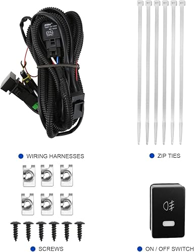 Miniatura 5 de Spec-D Tuning Lámparas antiniebla transparentes compatibles con Honda Civic 2 puertas 2014-2015 L+R par conjunto