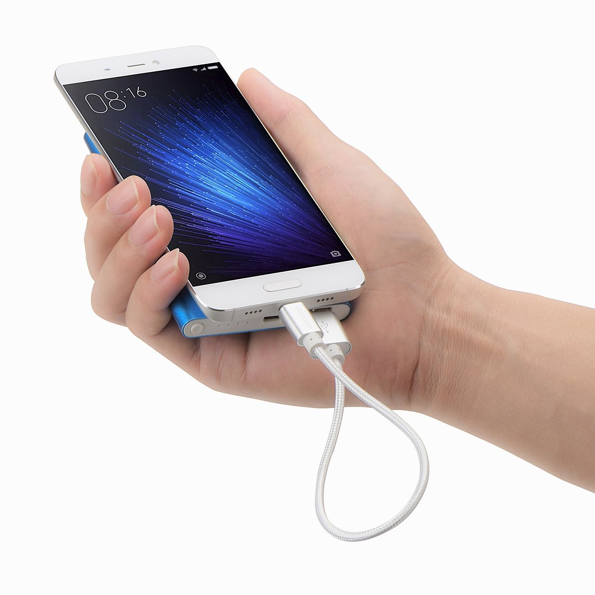 Gеt Sресіаl Prісе dethinton USB Type C Cable Short USB C Cable 10 inch Braided Fast Charger Cord Compatible Samsung Galaxy S8 Plus, LG G6 G5, Google Pixel XL, Nexus 5X 6P, HTC 10 [4 Pack] -Silver)