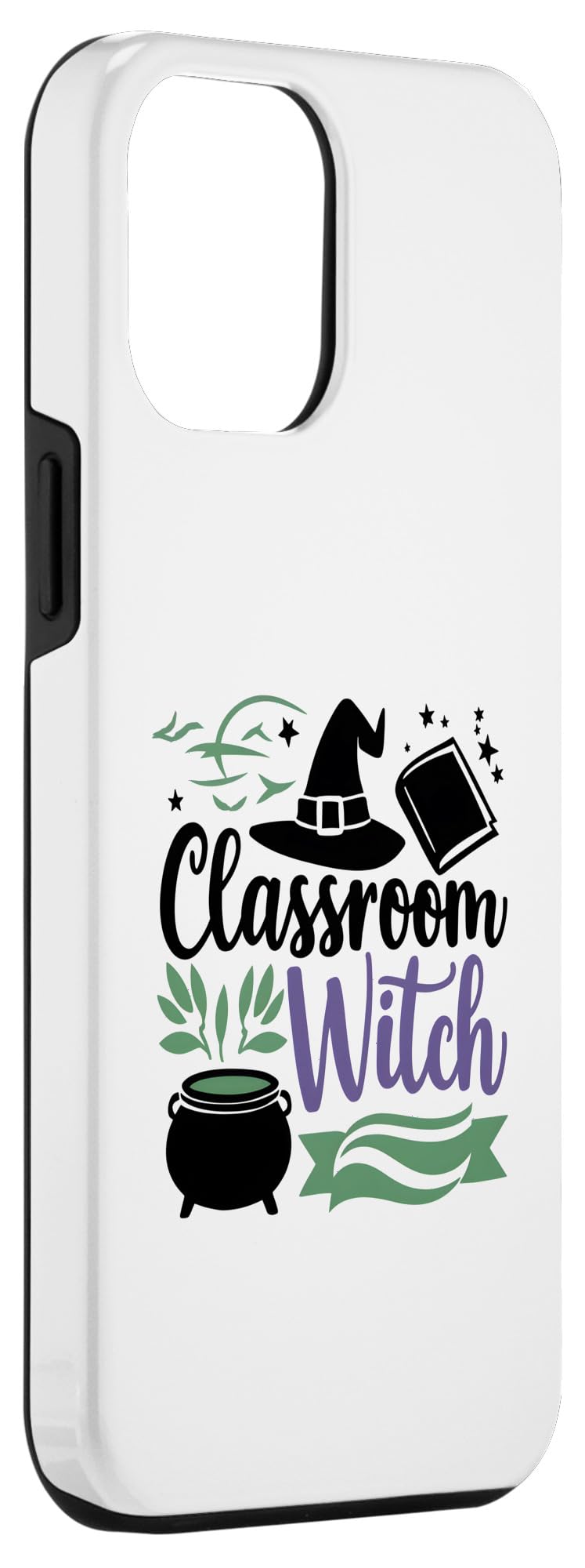 iPhone 15 Plus Classroom Witch Halloween Teacher Case - Image 3
