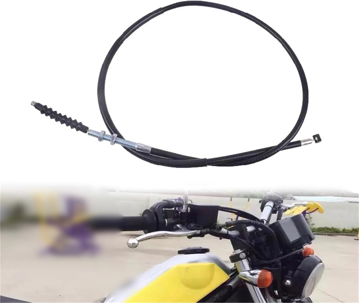 その他 m オートバイのブレーキライン デッキスプライスの長さ全体 56 インチ