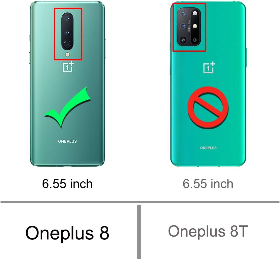 Osophter for Oneplus 8 Case [Not Compatible with Oneplus 8t],Clear Transparent Reinforced Corners TPU Shock-Absorption Flexible Cell Phone Cover for One Plus 8(Cartoon Flower)