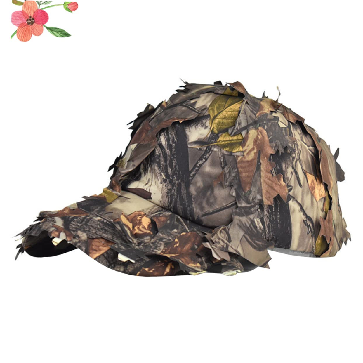 Beaupretty Casquette De Baseball Camouflage Chapeau De Soleil Chapeau De Randonnée pour Hommes Chapeau De Soleil Surdimensionné Large Camping Forêt Pêche en Plein Air Casquette