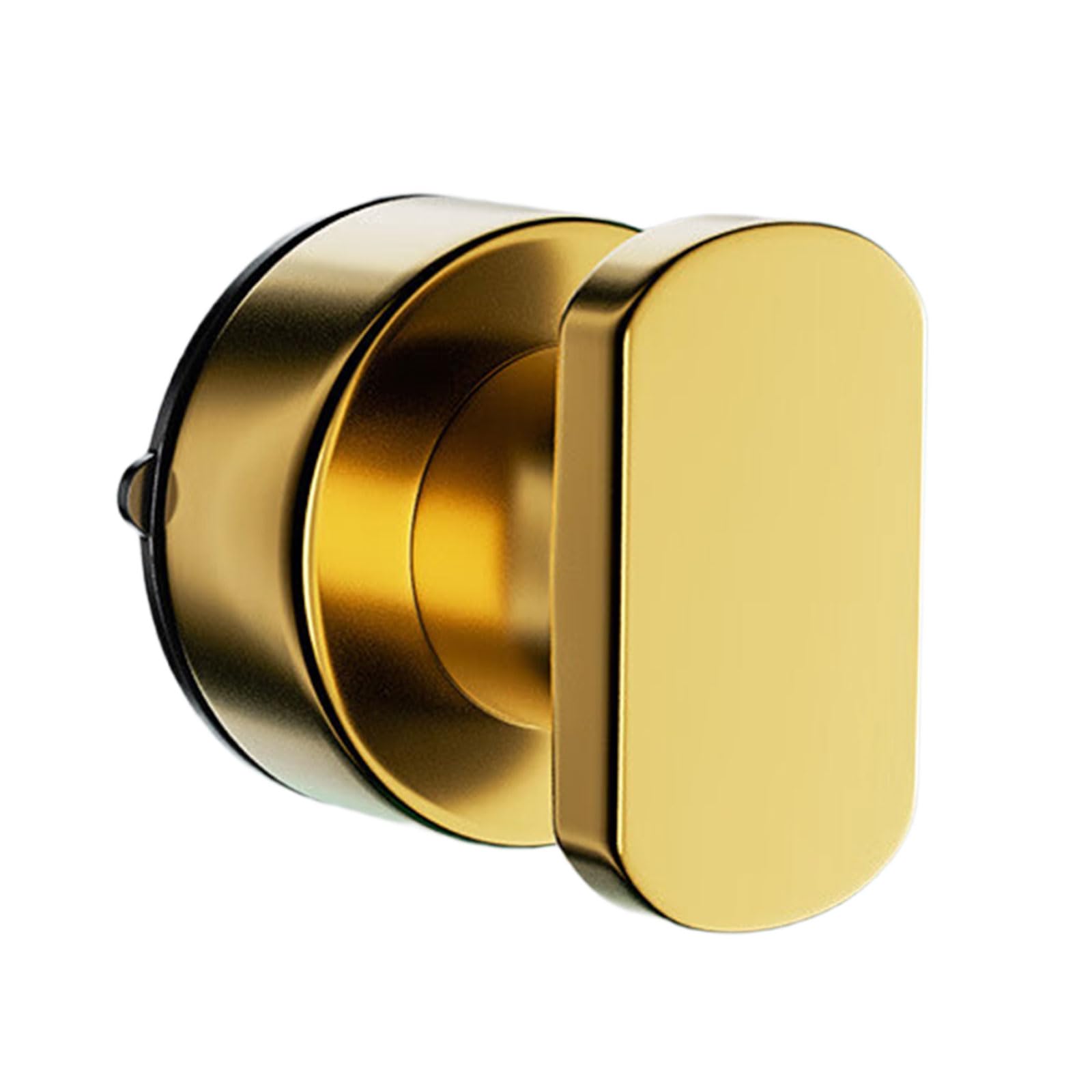 Kalttoy Women's Gold Multipurpose Suction Cup Door Handle Quick Setups Without Wall Damage Suitable For Various Surfaces Daily Casual Use Strong Adhesive Handle