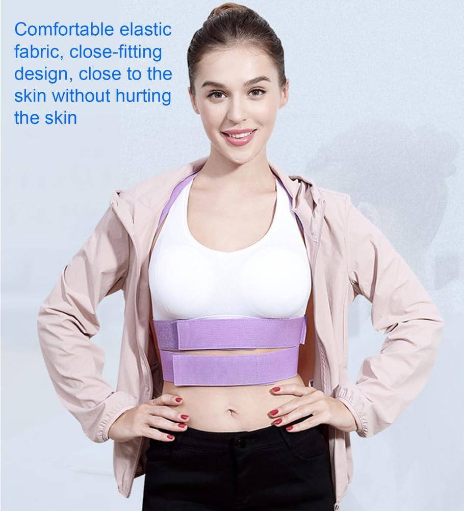 Posture Corrector for Women, Comfortable Upper and Back Brace,Adjustable Back Straightener Support for Back Shoulder Neck for Men or Child,A,M