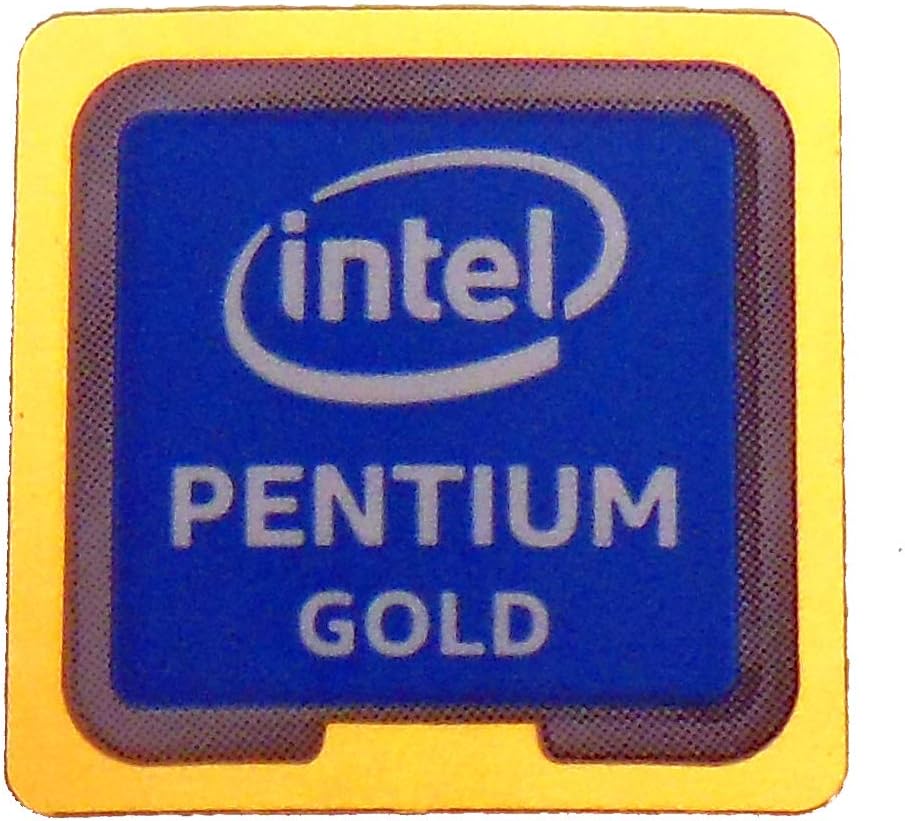 VATH Sticker Compatible with Intel Pentium Gold 18x18mm / 11/16" x 11/16" [994]
