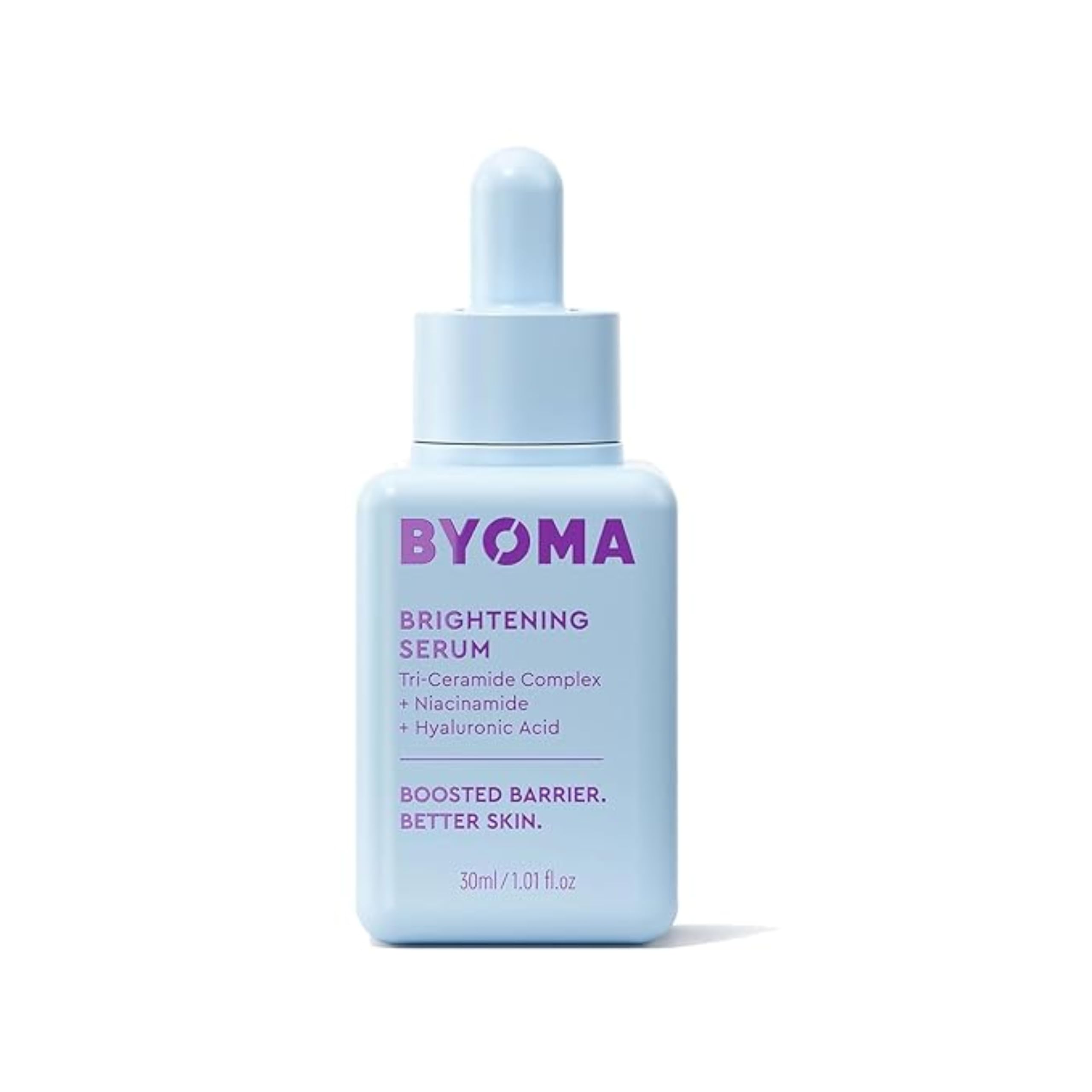 BYOMABrightening Serum (30ml) Brightening and Hydrating Face Serum with Hyaluronic Acid, Niacinamide and Ceramides - For Glowing and Radiant Skin