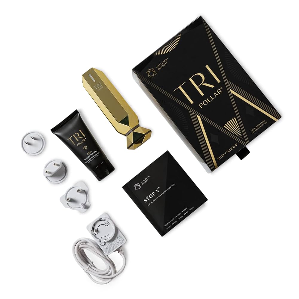 TriPollar STOP Vx GOLD - Maszyna do twarzy i szyi o wysokiej