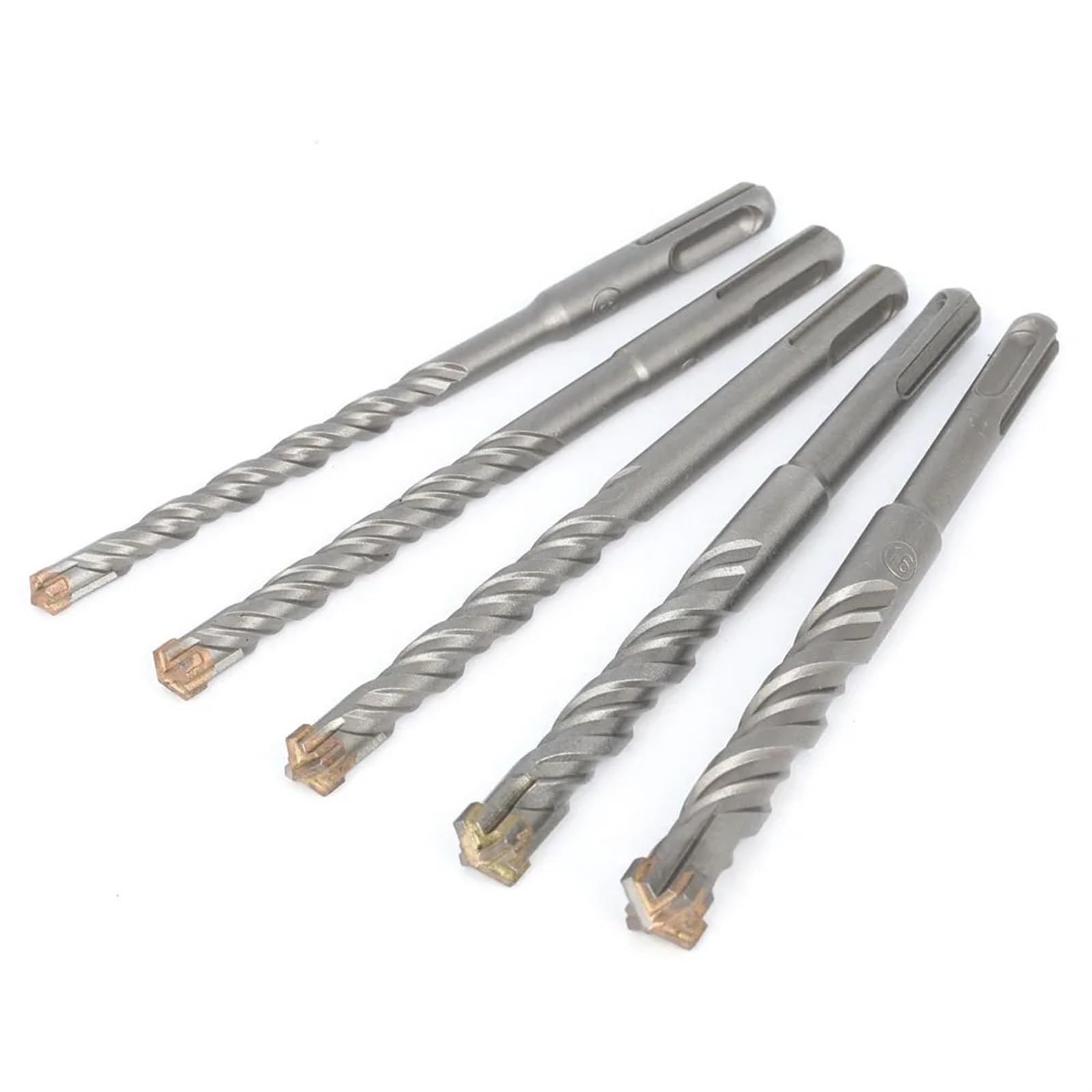 Wiertło do betonu 1/2, 1 szt. udarowe SDS Plus, Końcówki krzyżowe 160 mm Wiertła cegły, kamienia i(14x160)