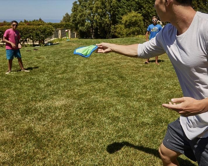 Wham-O Frisbee Pocket | Flugscheibe für unterwegs | sehr leicht & kompackt | faltbar für Jede Hosentasche | Strand und Park | für Kinder & Erwachsene