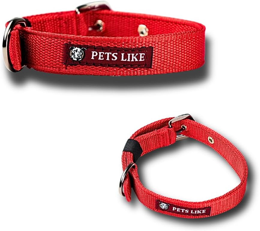 Pets Like Poly Collar, Maroon (32mm)