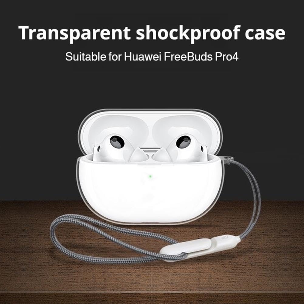 Amazon | For Huawei FreeBuds Pro5 用 ケースカバー 透明 クリア TPU